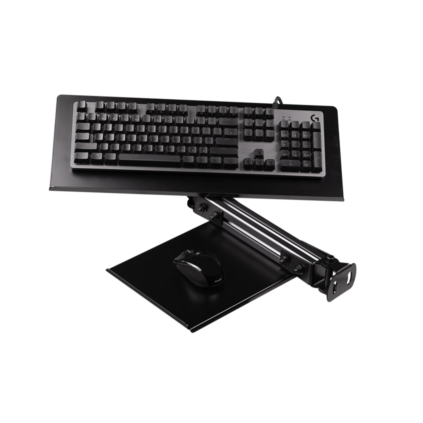 Elite Keyboard and Mouse Tray Carbon Grey FC RACING COLOMBIA 2