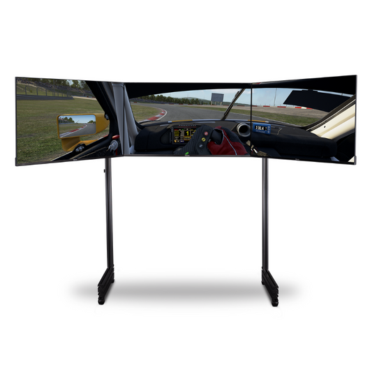 Elite Triple Monitor Stand - Black Edition | FC Racing Colombia