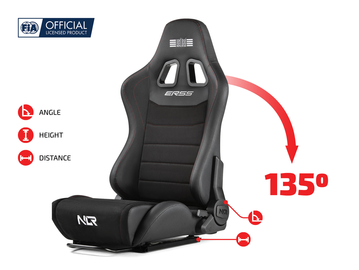 ERS5 Elite Reclining Seat - Leather & Suede Edition