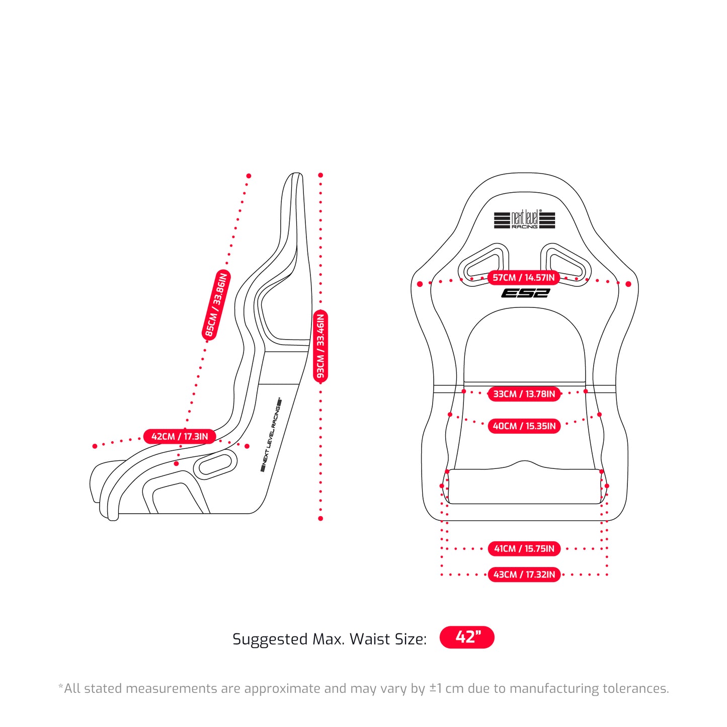 ES2 Sim Racing Seat