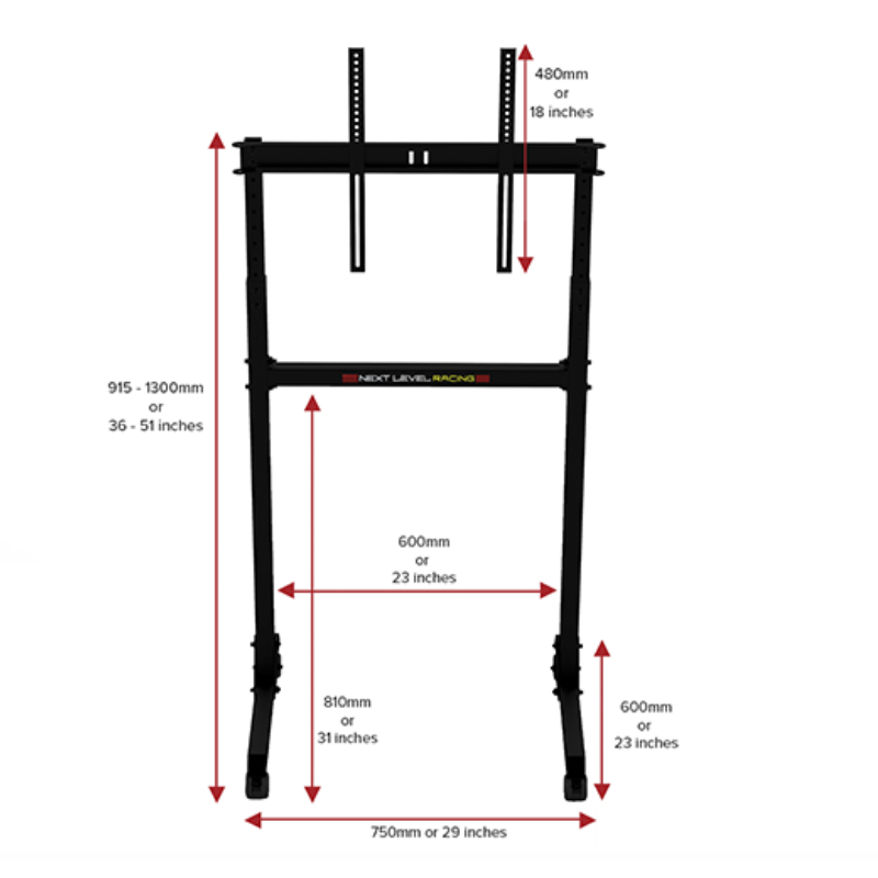 Single Monitor Stand | FC Racing Colombia 2